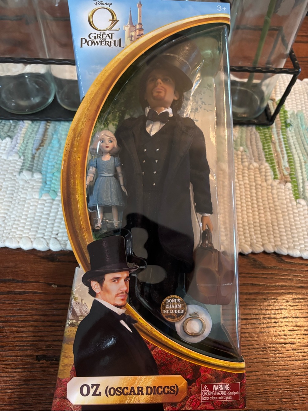 Disney Store Film Collection The Great and Powerful Oz Oscar Diggs Doll Franco